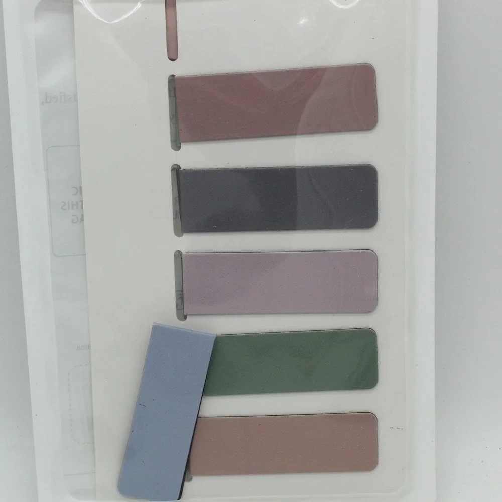 UpUdo Magnetic Bookmarks 12 Pack Unisex Earth Tones New Muted Page Clips